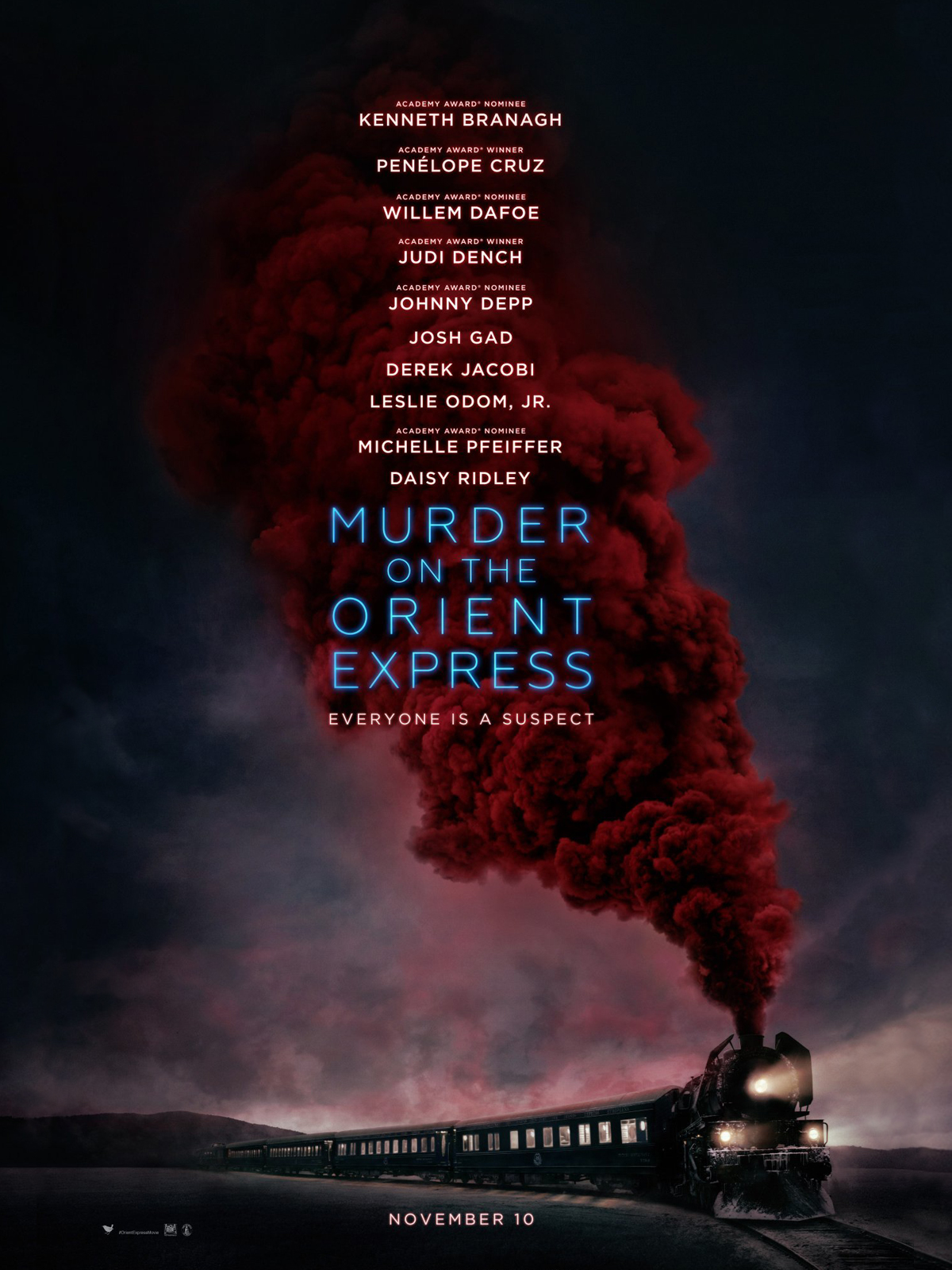 Murder On The Orient Express poster