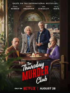 The Thursday Murder Club movie poster.